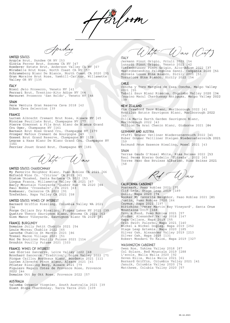 Drink Menu Heirloom drink-menu-heirloom